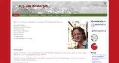 Desktop Screenshot of geologist.nl
